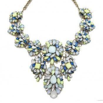 Floral Chunky Statement Necklace